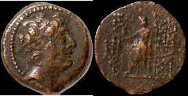 Antiochos X. Eusebes. (94-83 BC). Bronze Æ. (18mm, 4,20g) Antioch.