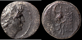 Tryphon. (142-138 BC). Bronze Æ. (18mm, 4,57g) Antioch.