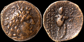 Tryphon. (142-138 BC). Bronze Æ. (18mm, 5,50g) Antioch.