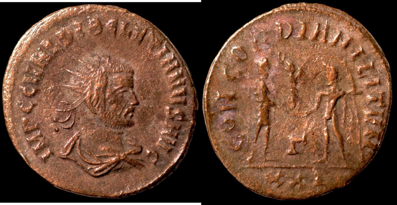 Diocletian. (285 AD). Æ Antoninian. (21mm, 2,72g) Antioch. Obv: IMP C C VAL DIOC...