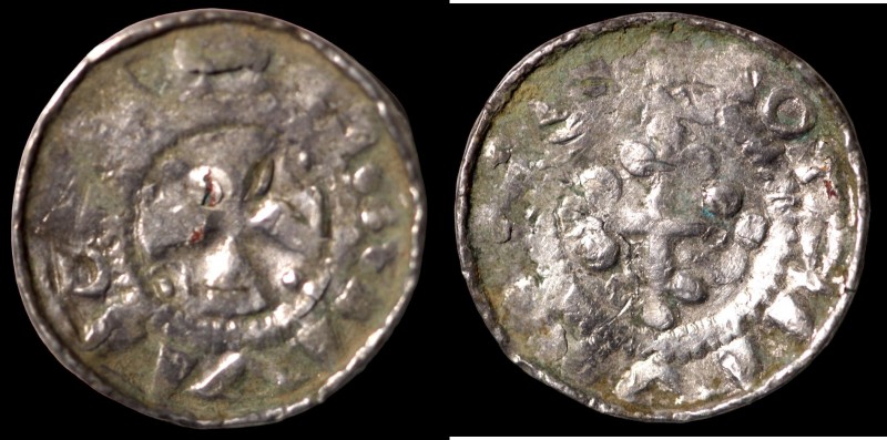 Saxony. anonymous. (10-11th Century). Wendenpfennig. Sachsenpfennig. (1,19g, 16m...
