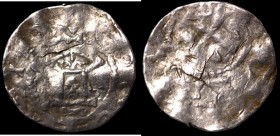 Speyer. Otto II./III. (973-1002). Denar. contemporary imitation? (1,17g, 18mm). imperial and royal mint Speyer.