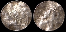 Speyer. Otto II./III. (973-1002). Denar. contemporary imitation? (1,24g, 17mm). imperial and royal mint Speyer.