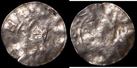 Speyer. Otto II./III. (973-1002). Denar. contemporary imitation? (1,18g, 18mm). imperial and royal mint Speyer.