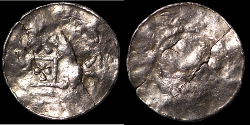 Speyer. Otto II./III. (973-1002). Denar. contemporary imitation? (1,29g, 19mm). ...