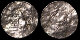 Speyer. Otto II./III. (973-1002). Denar. contemporary imitation? (1,29g, 19mm). imperial and royal mint Speyer.