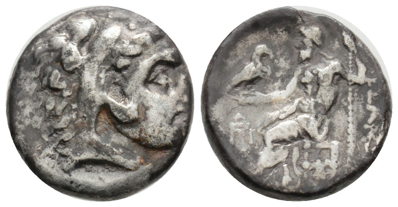 Greek, KINGS OF MACEDON, Alexander III 'the Great' (Circa 336-323 BC). AR Drachm...
