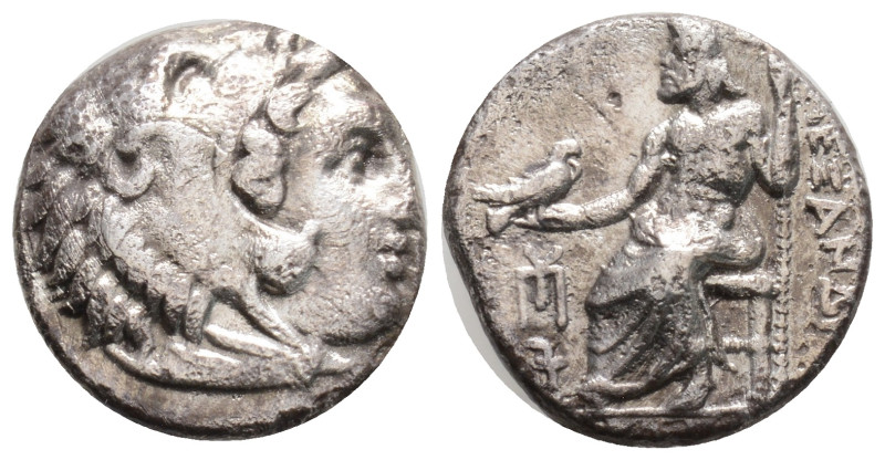 Kingdom of Macedon. Alexander III 'the Great' AR Drachm.
circa 310-301 BC. Head ...