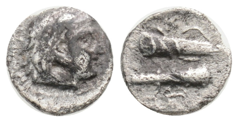 Greek
Kings of Macedon. Babylon. Alexander III \"the Great\"" 336-323 BC. Obol A...