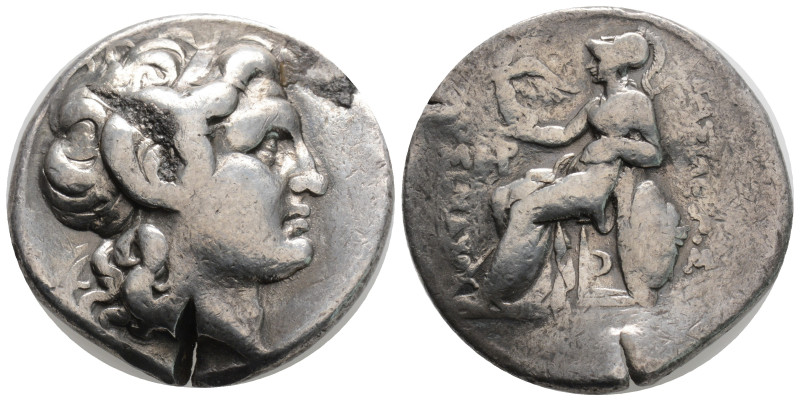 Greek
KINGS of THRACE, Macedonian, Lysimachos (Circa 305-281 BC) AR Tetradrachm ...