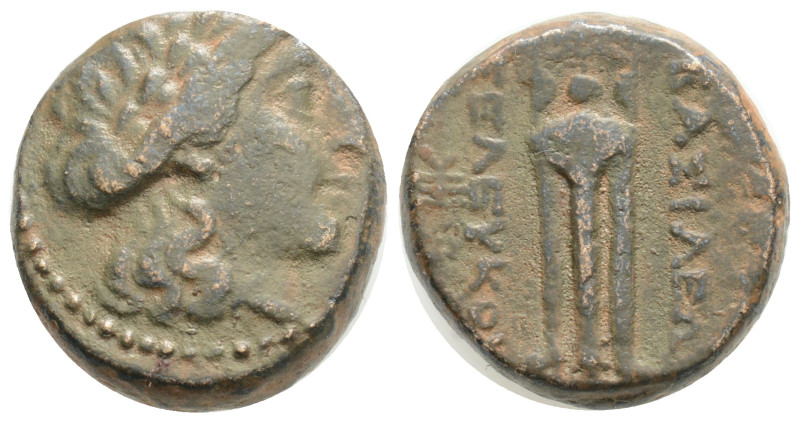 Seleukid King of Syria. . Seleukos II Kallinikos 246-226 BC. Bronze Æ (18,7 mm, ...