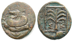 Greek TROAS, Skepsis (Circa 400-310 BC) AE Bronze (16,7 mm, 3,5 g)
