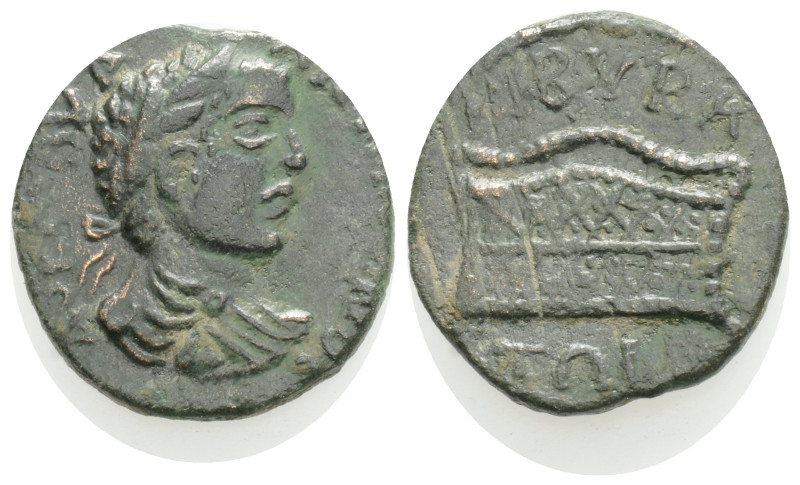 PHRYGIA. Cibyra. Caracalla (238-244). Ae. 3,6 g. 18,8 mm.
Obv: Laureate, draped ...