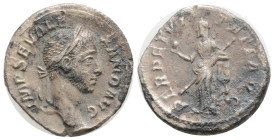 Roman Imperial
Severus Alexander AR Denarius. Rome, 228-231. IMP SEV ALEXAND AVG, laureate head right / PERPETVITATI AVG, Perpetuitas (or Securitas) s...