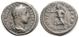 Severus Alexander (222-235 AD). AR Denarius (20 mm, ,18 g),