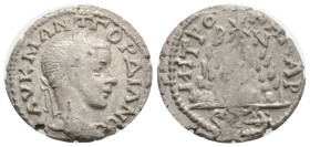 Roman Provincial, Cappadocia. Caesarea. Gordian III AD 238-244. Drachm AR 17,8 mm. 2,8 g.
AV KAI M ANT ΓOPΔIANOC, laureate head right / MHTPO KAICA B ...