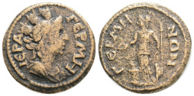 Roman Provincial
LYDIA, Germe. Civic Issue. Time of Gordian III (238-244). AE24
IEPA ΓEPMH - turreted and draped bust of Tyche right
Rev: ΓEPMHNΩN - A...