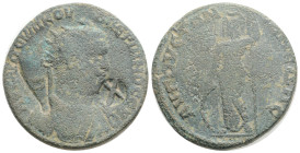 CILICIA. Augusta. Valerian I (253-260). Ae. Dated CY 234 (253/4). 13,4 g. 29,1 mm.
Obv: AV KAI ΠOV ΛIK OVAΛЄPIANOC CB (sic).
Radiate and cuirassed bus...