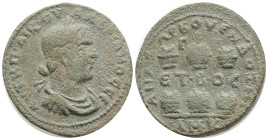 Roman Provincial
Cilicia. Anazarbos. Valerian I AD 253-260. Bronze Æ, 30 mm, 21 g.
[AVT K Π] ΛIK O VAΛEPIANOC CE, laureate, draped and cuirassed bust ...