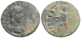 Roman Provincial
CILICIA, Anazarbus. Valerian I. AD 253-260. Æ, 11,2 g. 27,3 mm.