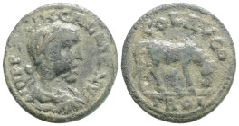 TROAS, Alexandria Troas. Gallienus. AD 253-268. Æ 20mm. 8,7 g. 22,7 mm.