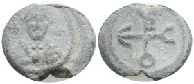 Byzantine Lead Seal, 12,9 g. 27,2 mm.