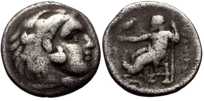 Kings of Macedon, Alexander III the Great (336-323 BC). AR Drachm (Silver, 4.00g...