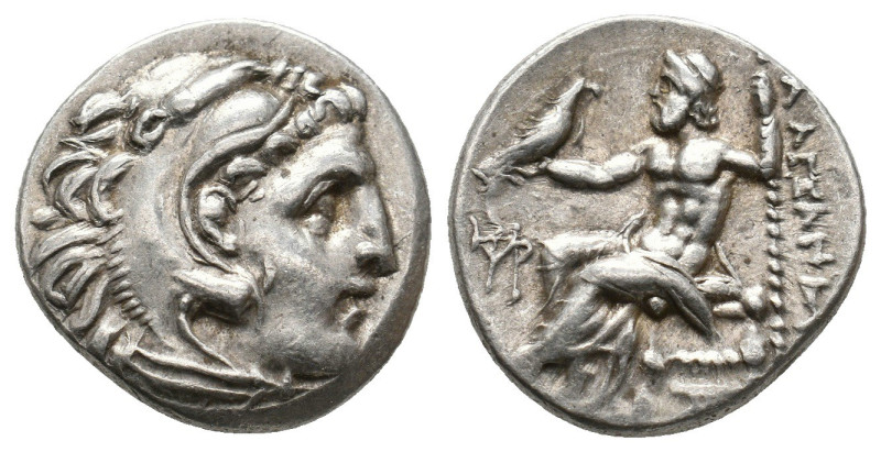 Kings of Macedon, Alexander III ‘the Great’ (336-323 BC) AR Drachm (Silver, 4.40...