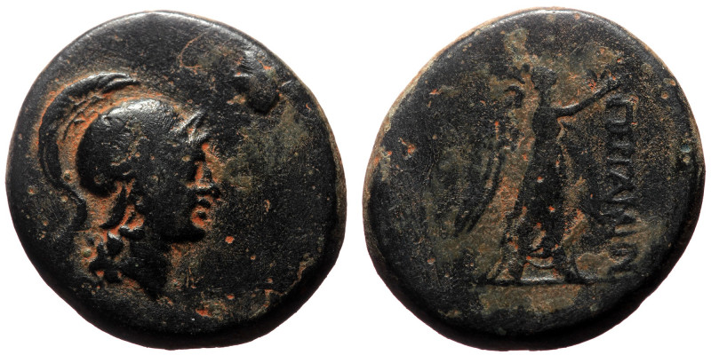 MYSIA, Pergamon (ca 133-27 BC) AE (Bronze, 8.32g, 21mm) unknown magistrate. 
Obv...