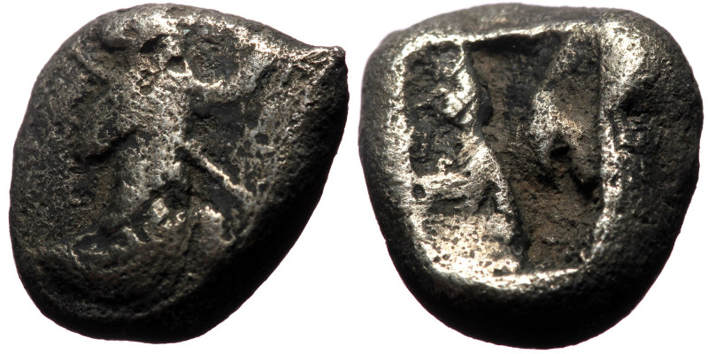 Persia, Achaemenid Empire. temp. Darios I to Xerxes II. Circa 485-420 BC AR Sigl...