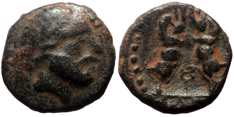 Unreaserched Greek AE coin (Bronze, 1.85g, 12mm)