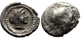 Unreaserched Greek AR obol (Silver, 0.53g, 10mm)