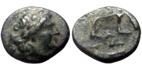 Unreaserched Greek AE coin (Bronze, 0.57g, 10mm)