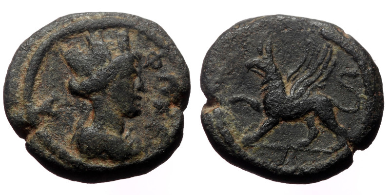 Ionia, Phocaea AE (Bronze, 3.50g, 15mm) uncertain reign, Issue: Mid first to sec...