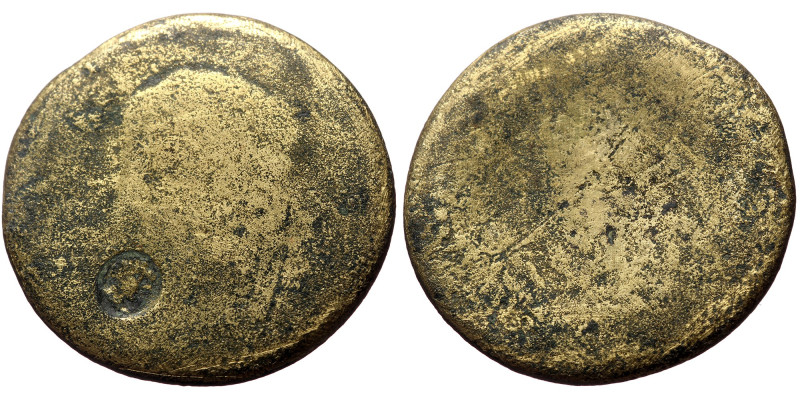 Unreaserched Roman Provincial AE coin (Bronze, 10.35g, 29mm), blank with counter...