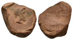Roman Clay Tessera (Clay, 1.51g, 18mm)