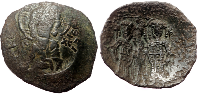 Alexius III Angelus Comnenus (?) BI, Aspron Trachy (2.02 g. 23 mm.) Constantinop...