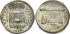 TOSCANA. Firenze.  

Da 10 quattrini 1800, Mist. Pagani 09a.
Molro raro. Spl