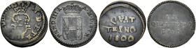 TOSCANA. Firenze.  

Lotto di due monete. Quattrino 1800, 1801, Cu. Pagani 012, 014.
MB