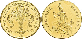 TOSCANA. Firenze.  

Regno d’Etruria. Ludovico I di Borbone-Parma, 2 agosto 1801 – 27 maggio 1803. Ruspone 1803, AV. Pagani 3. Friedberg 338.
Raro. Mi...
