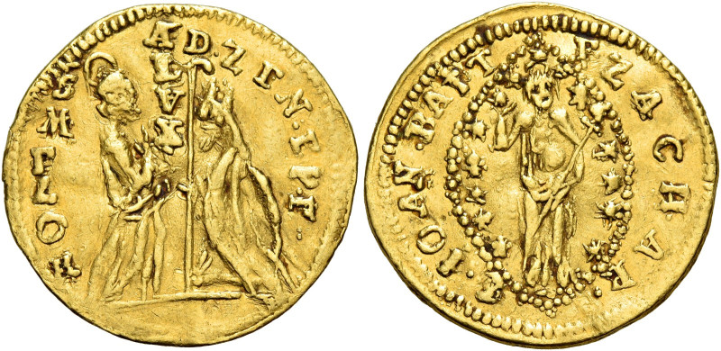 TOSCANA. Firenze.  

Zecchino zanobino sd (1805), AV. Pagani 21. Friedberg 340.
...