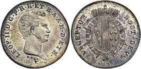 TOSCANA. Firenze.  

Paolo 1831, AR. Testa giovanile a d. Pagani 143.
Fdc