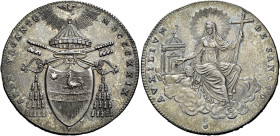 LAZIO. Stato Pontificio Roma.  

Mezzo scudo 1829, AR. Pagani 143. MIR 3083/1.
Raro. Spl