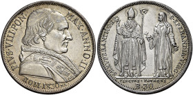 LAZIO. Stato Pontificio Roma.  

Testone da 30 baiocchi 1830, AR. Pagani 146. MIR 3085/1.
Migliore di Spl