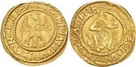 Sicilia.  

Ferdinando il Cattolico, 1479-1516. Emissioni anteriori alla conquista di Napoli, 1490-1503 circa. Trionfo, Messina, AV 3,50 g. · FERDINAN...