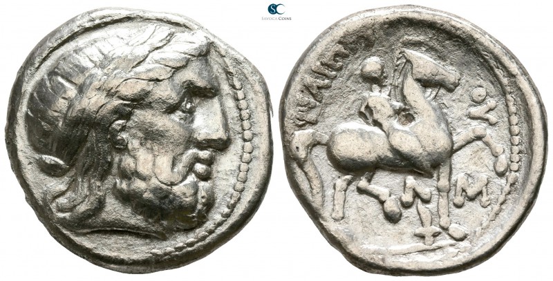 Eastern Europe. Imitation of Philip II of Macedon circa 200-0 BC. Tetradrachm AR...