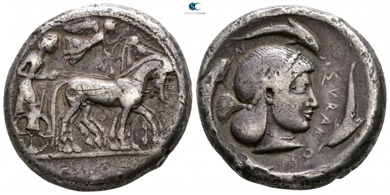 Sicily. Syracuse. Deinomenid Tyranny 485-466 BC. Struck under Gelon, circa 480-4...