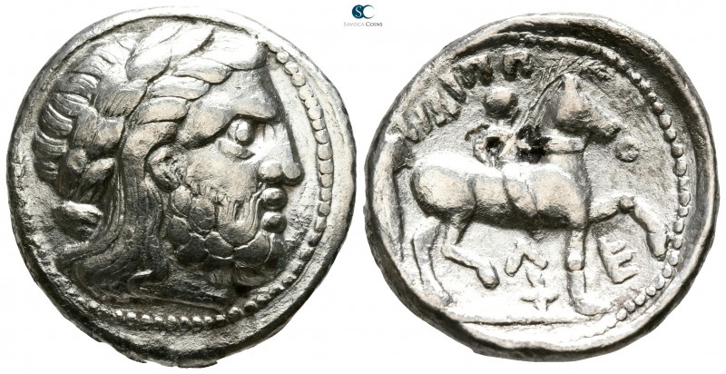 Kings of Macedon. 'Amphipolis'. Philip II. 359-336 BC. Struck under Kassander or...