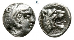 Kings of Macedon. Aigai. Archelaos 413-399 BC. Hemiobol AR