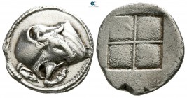 Macedon. Akanthos 430-390 BC. Tetrobol AR